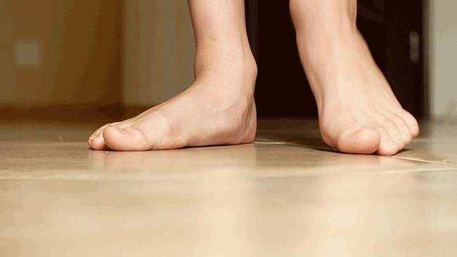 Các dấu hiệu của bệnh chân bẹt